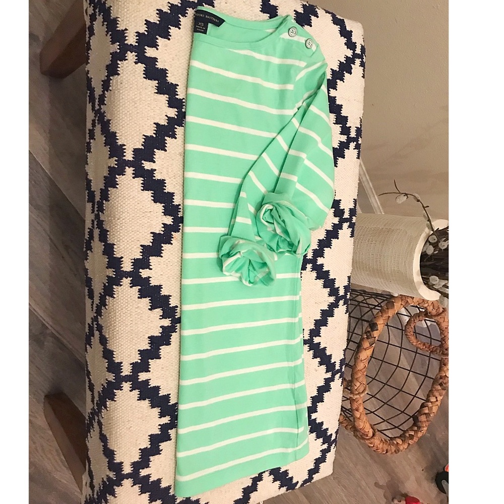 Brooks Brothers Boat Neck Tee